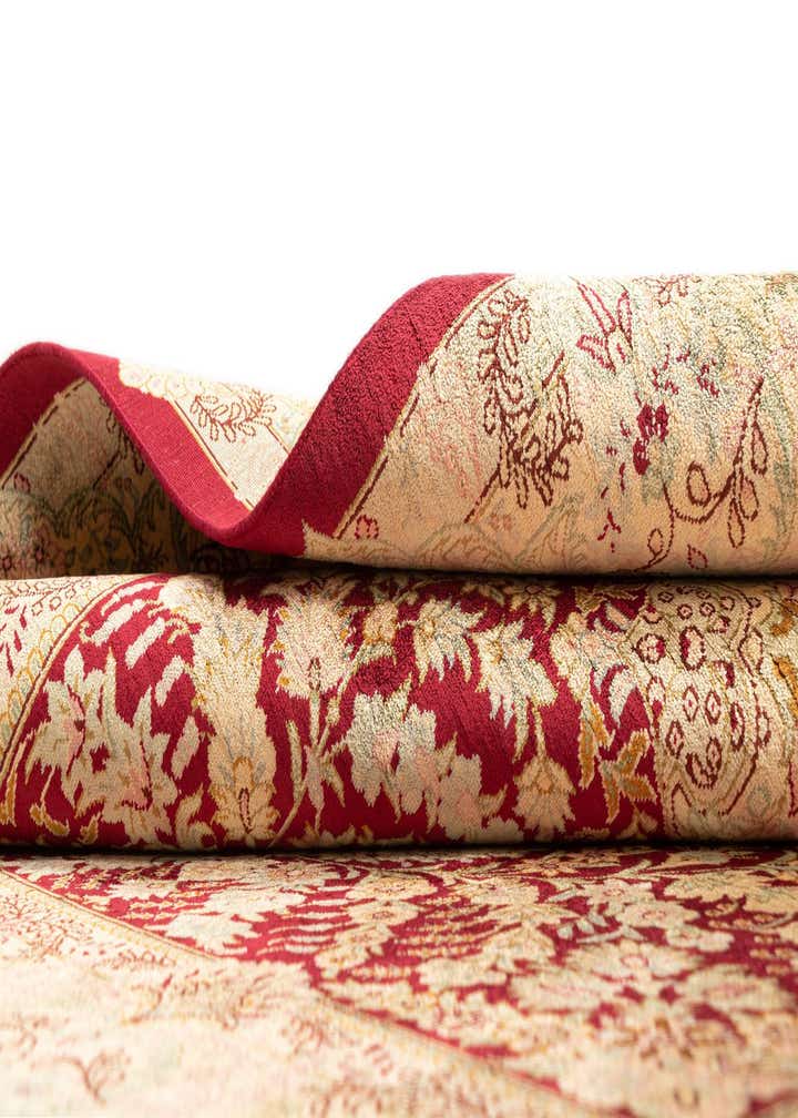 3' 3 x 4' 11 Ghom Silk Rug