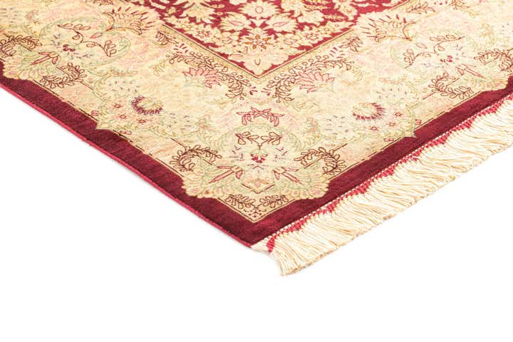 3' 3 x 4' 11 Ghom Silk Rug