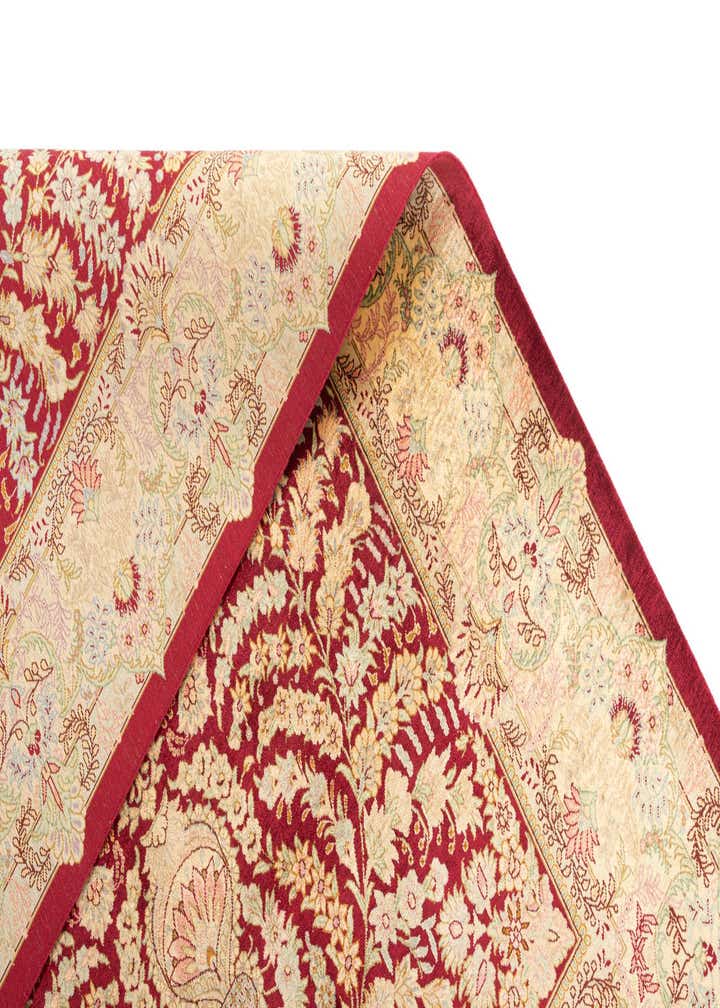 3' 3 x 4' 11 Ghom Silk Rug