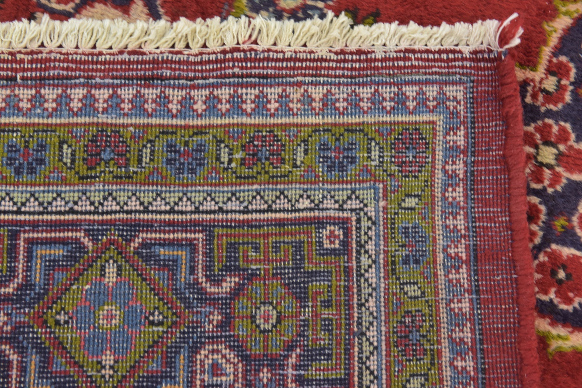 7' x 10' 10 Hand Knotted Golpayegan Persian Wool Rug