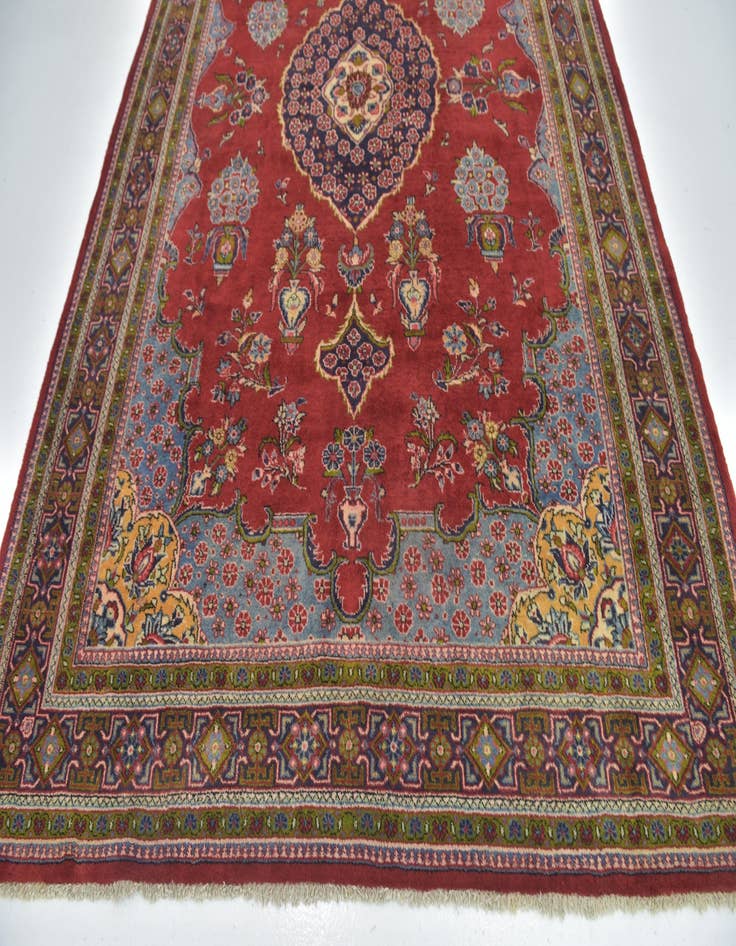 Detail image of 7' x 10' 10 Hand Knotted Golpayegan Persian Wool Rug