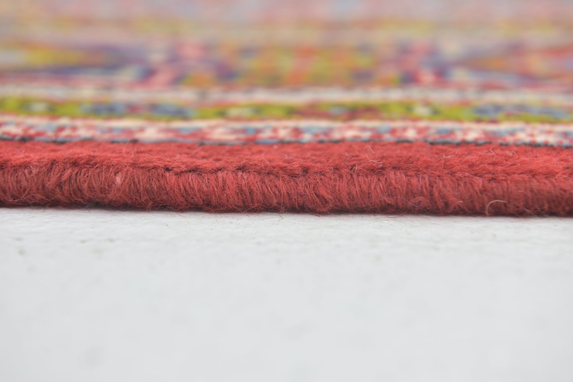 7' x 10' 10 Hand Knotted Golpayegan Persian Wool Rug