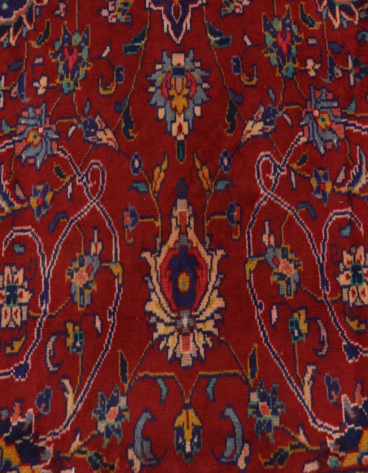 Detail image of 8' 10 x 12' 3  Hand Knotted Golpayegan Persian Wool Rug