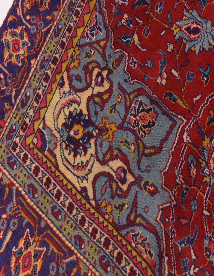 Detail image of 8' 10 x 12' 3  Hand Knotted Golpayegan Persian Wool Rug