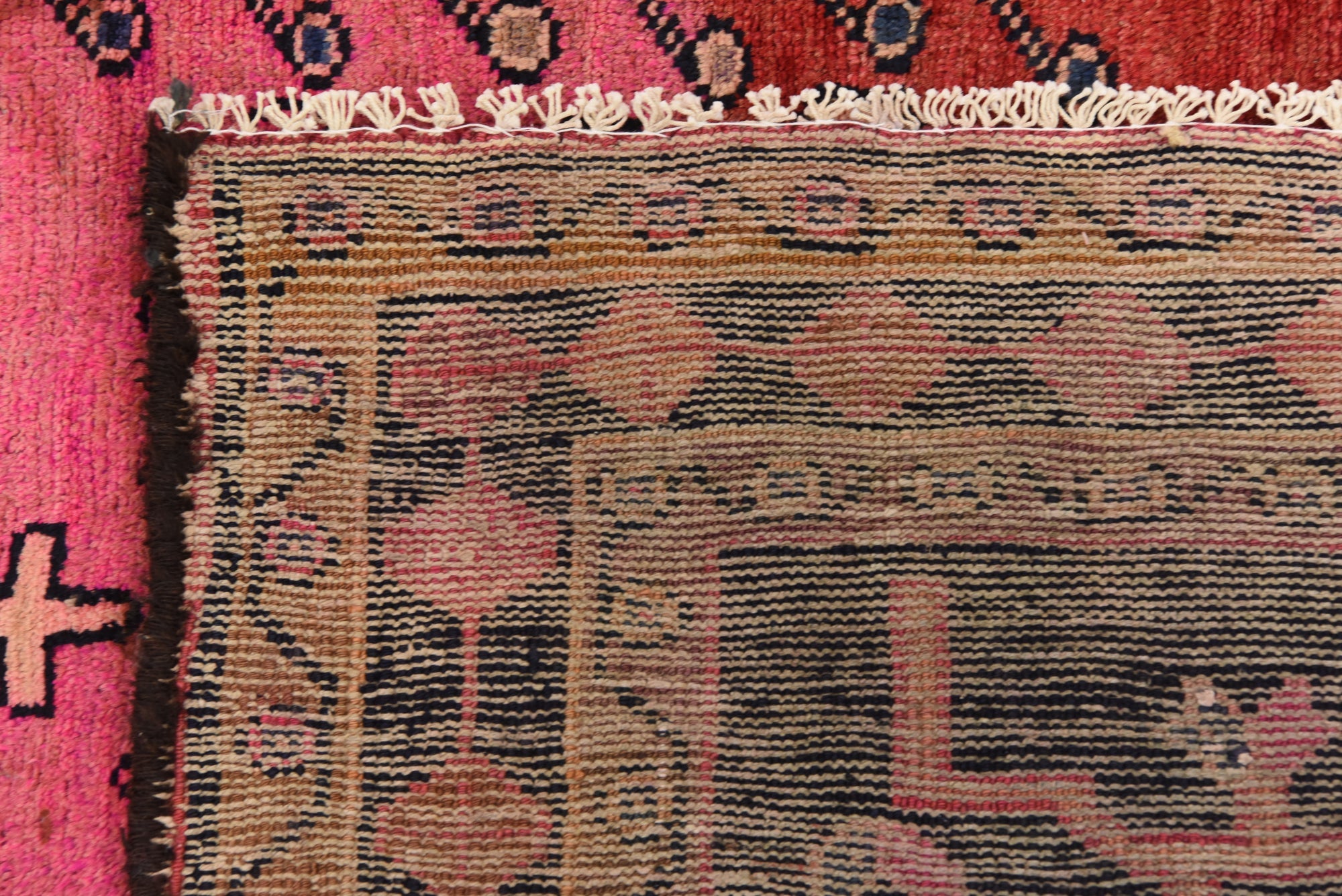 4' 5 x 8' 6 Hand Knotted Hamedan Persian Wool Rug