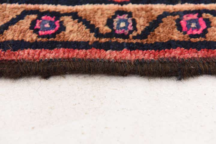 4' 5 x 8' 6 Hand Knotted Hamedan Persian Wool Rug