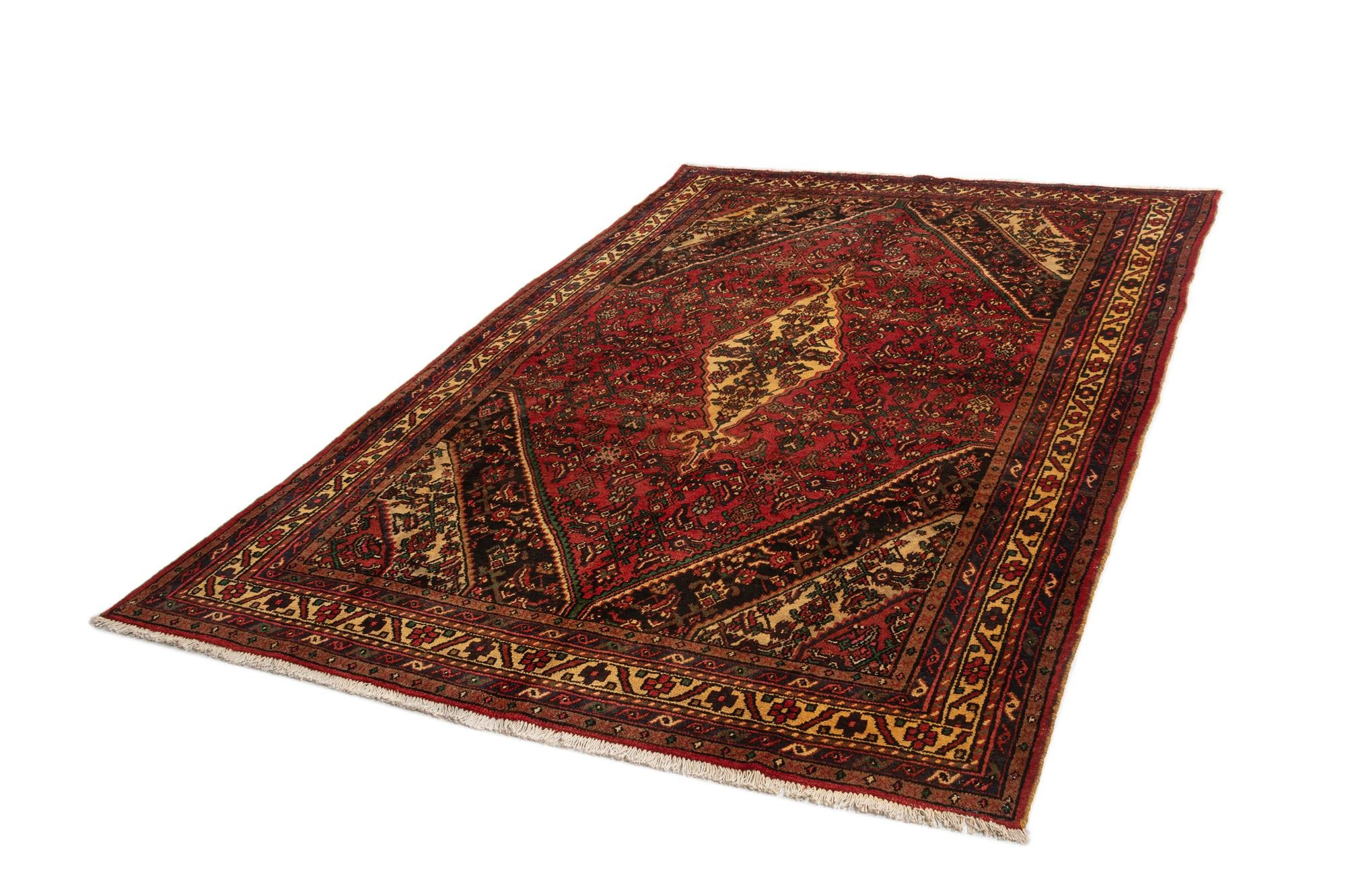 6' 8 x 10' 3 Hamedan Wool Rug