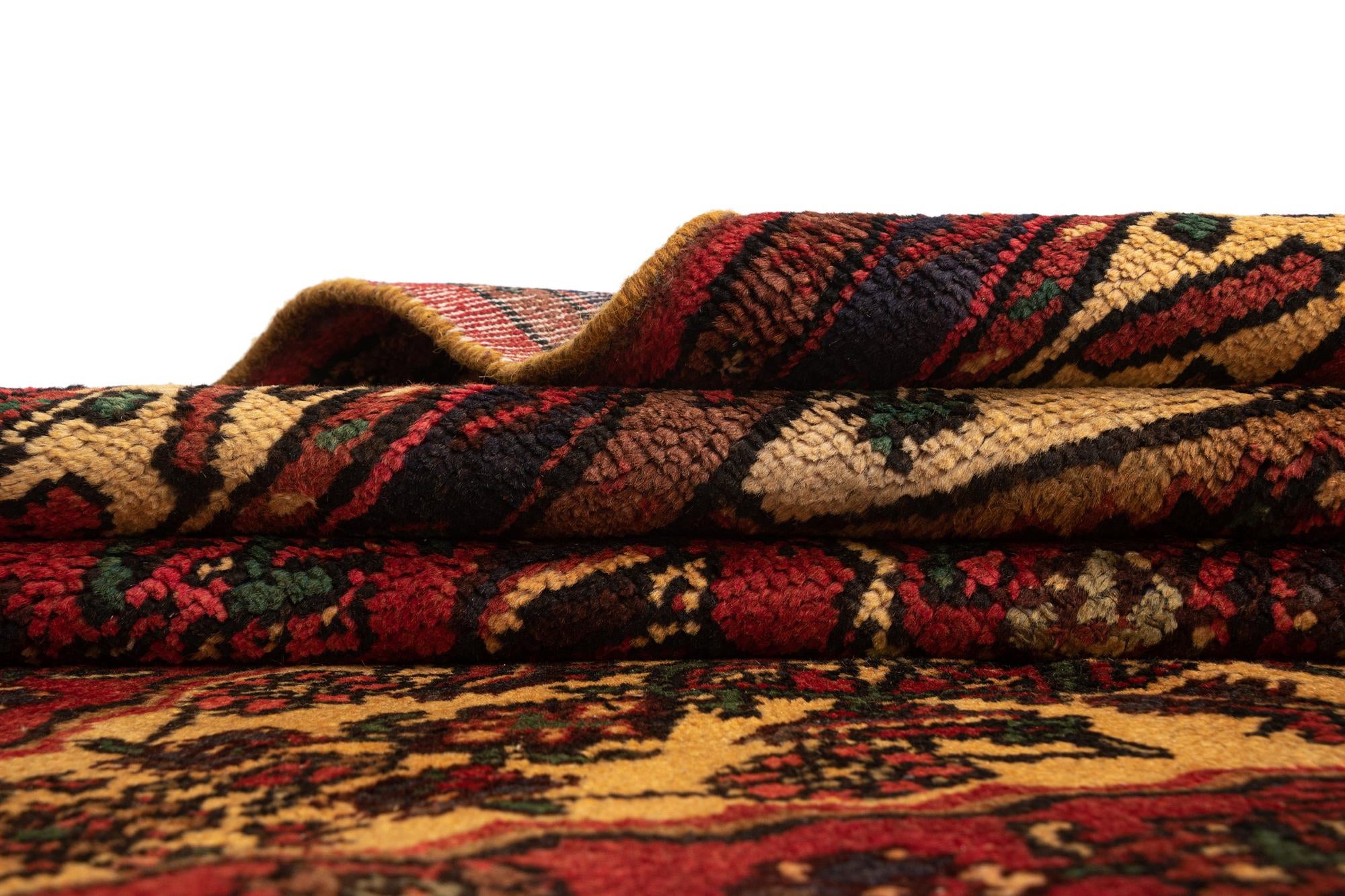 6' 8 x 10' 3 Hamedan Wool Rug