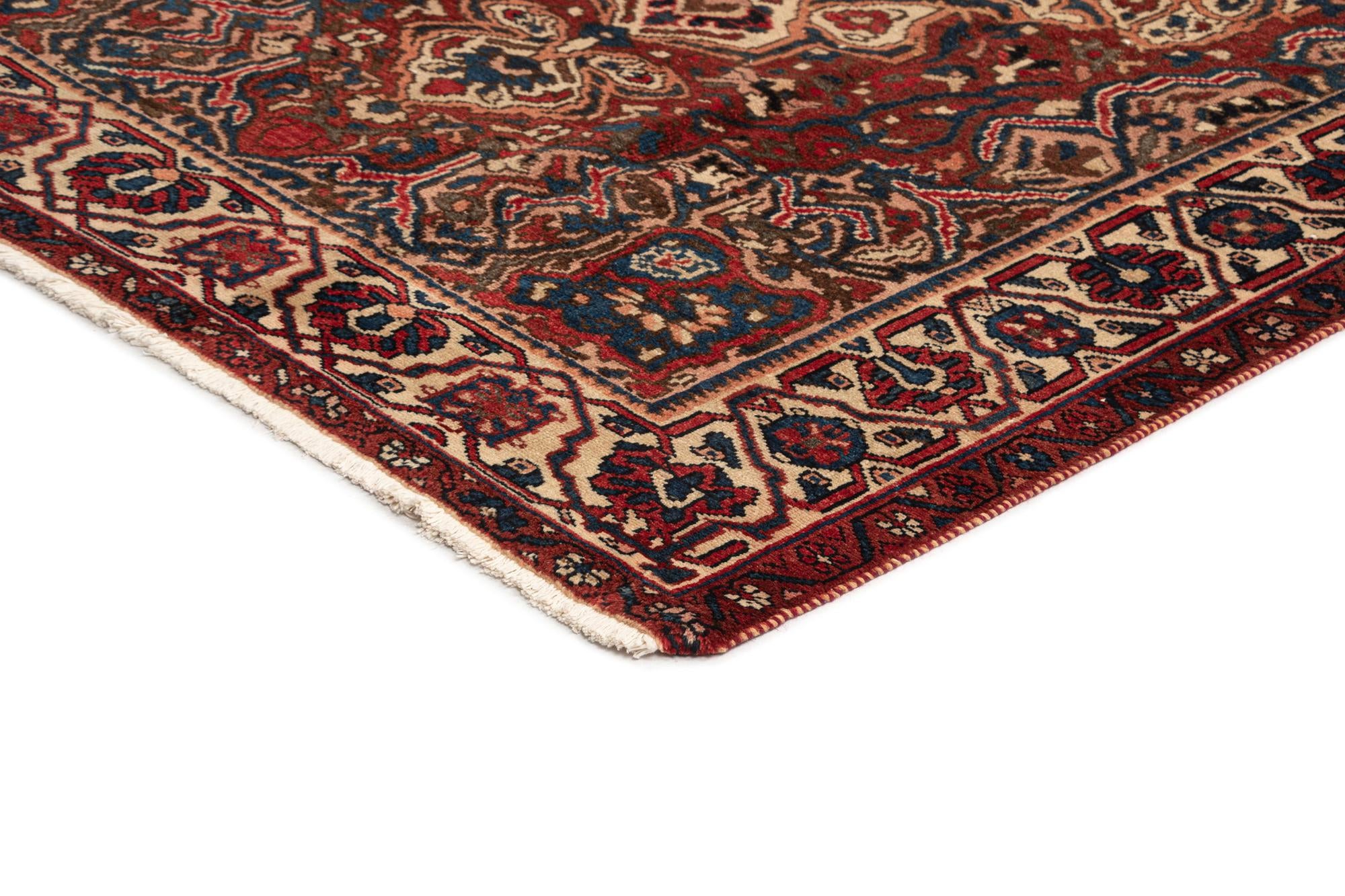 5' 7 x 10' Hamedan Wool Rug