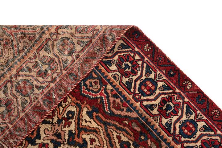 5' 7 x 10' Hamedan Wool Rug
