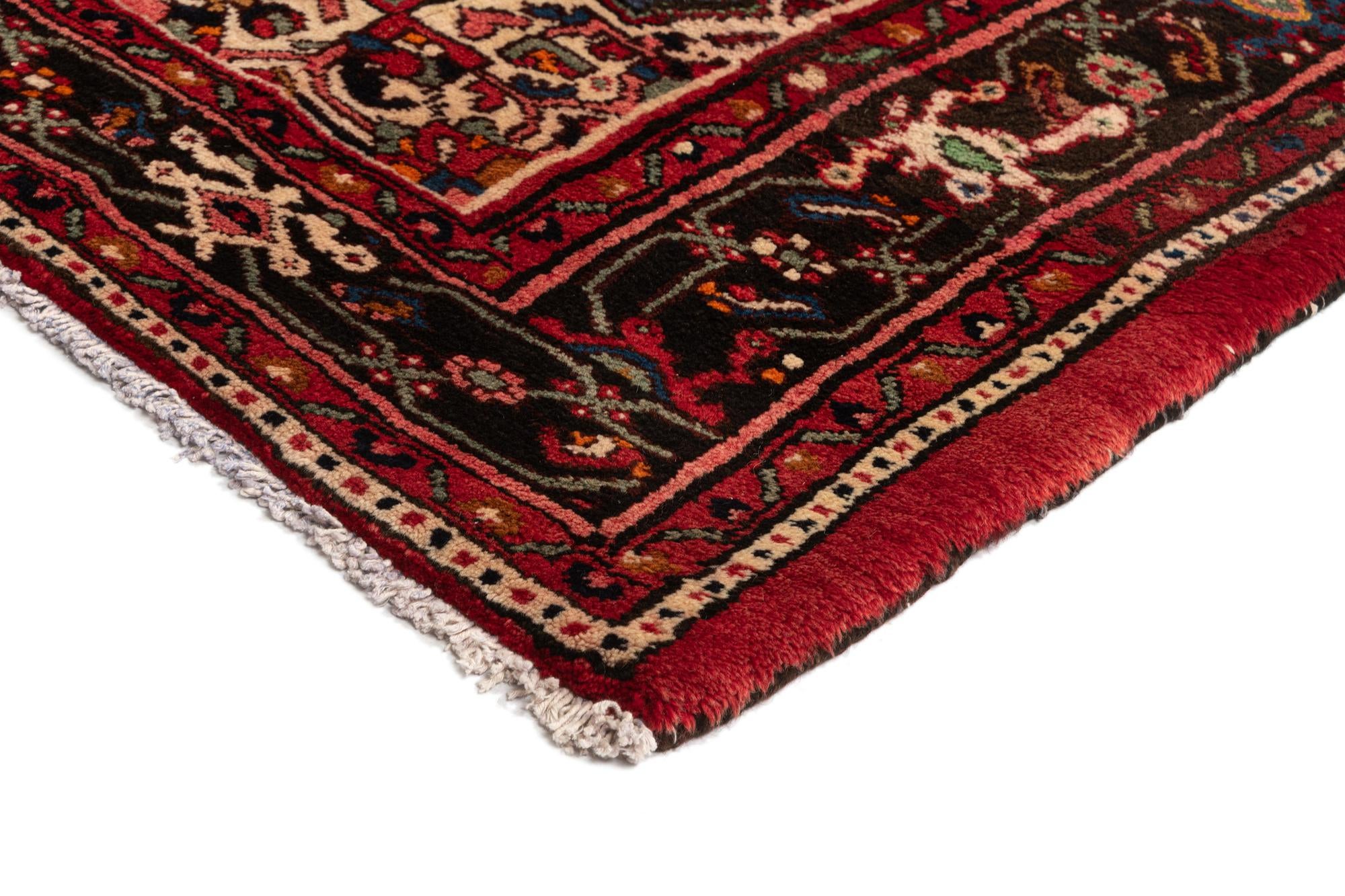 6' 11 x 10' 2 Hamedan Wool Rug