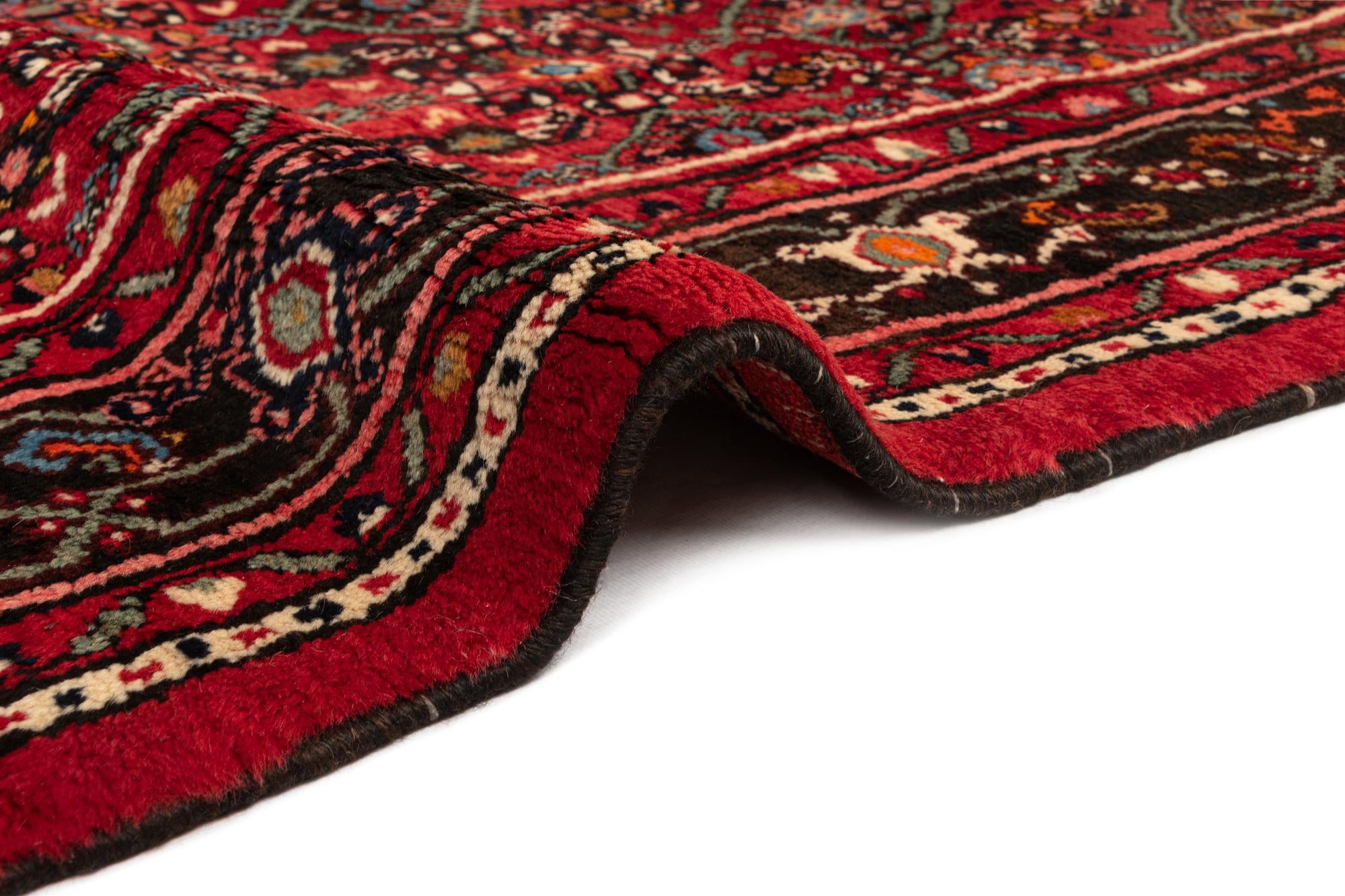 6' 11 x 10' 2 Hamedan Wool Rug
