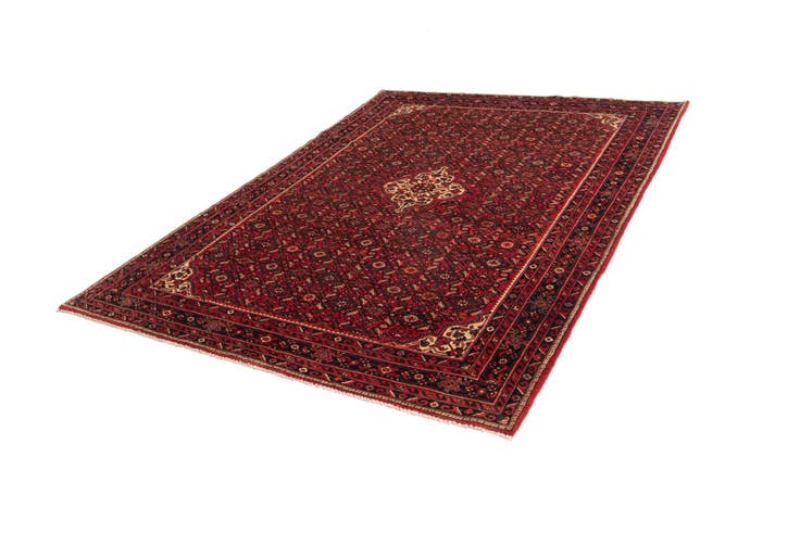 Detail image of 7' 1 x 10' 1 Hamedan Wool Rug