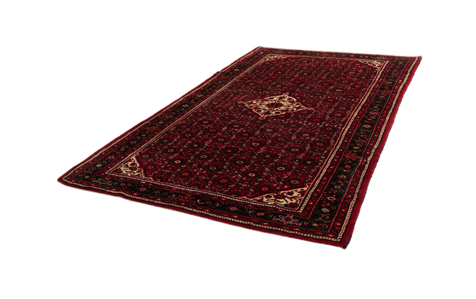 7' x 10' 6 Hamedan Wool Rug