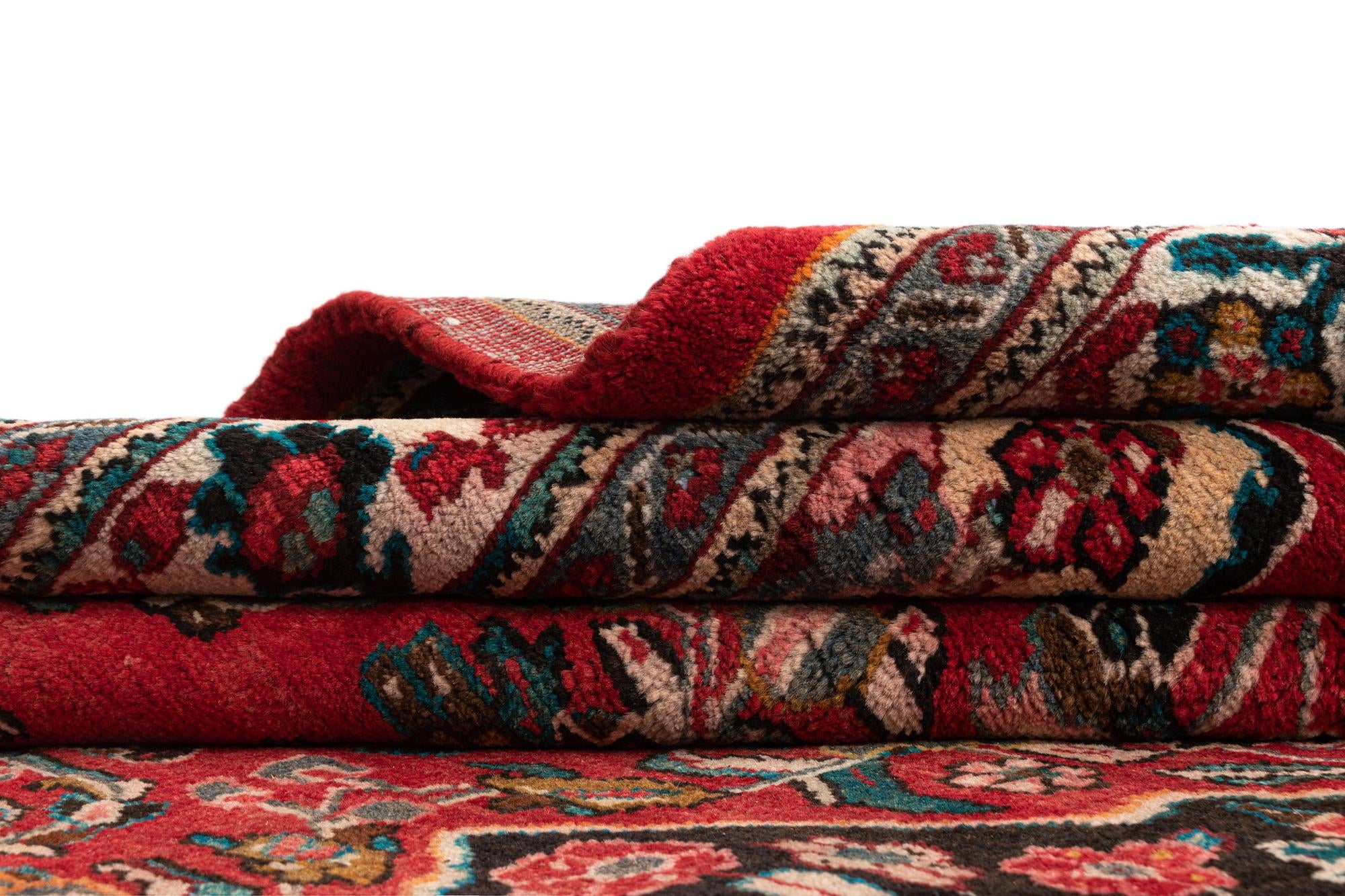 9' 11 x 12' 6 Hamedan Wool Rug