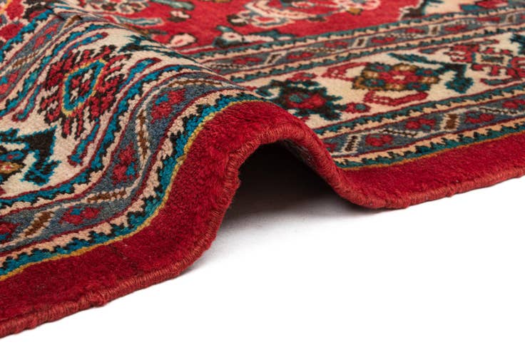 Vue détaillée : 300cm x 380cm Hamedan Tapis Laine