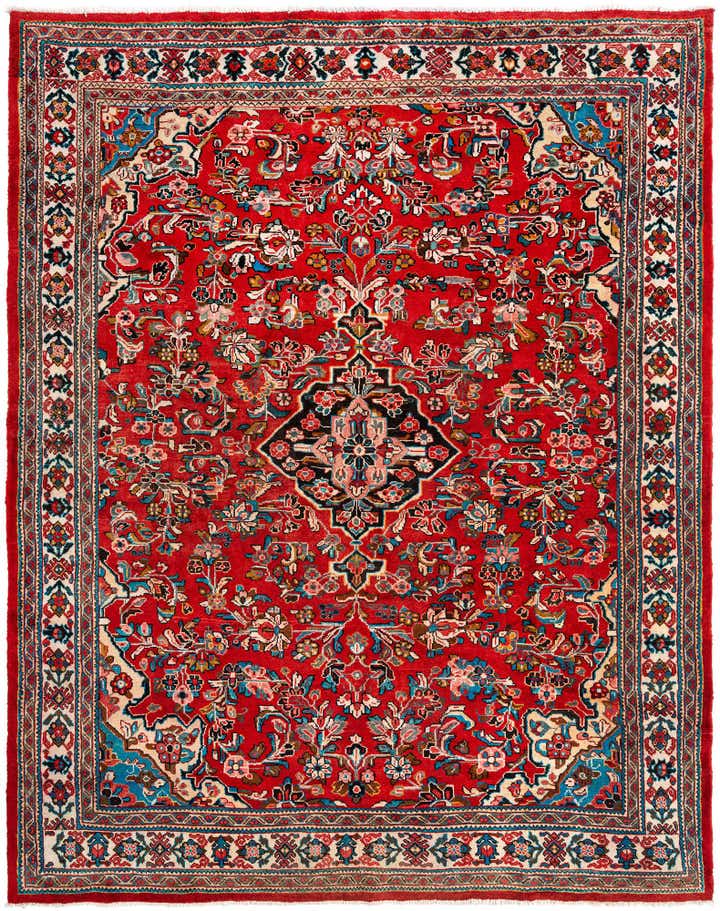 300cm x 380cm Hamedan Tapis Laine