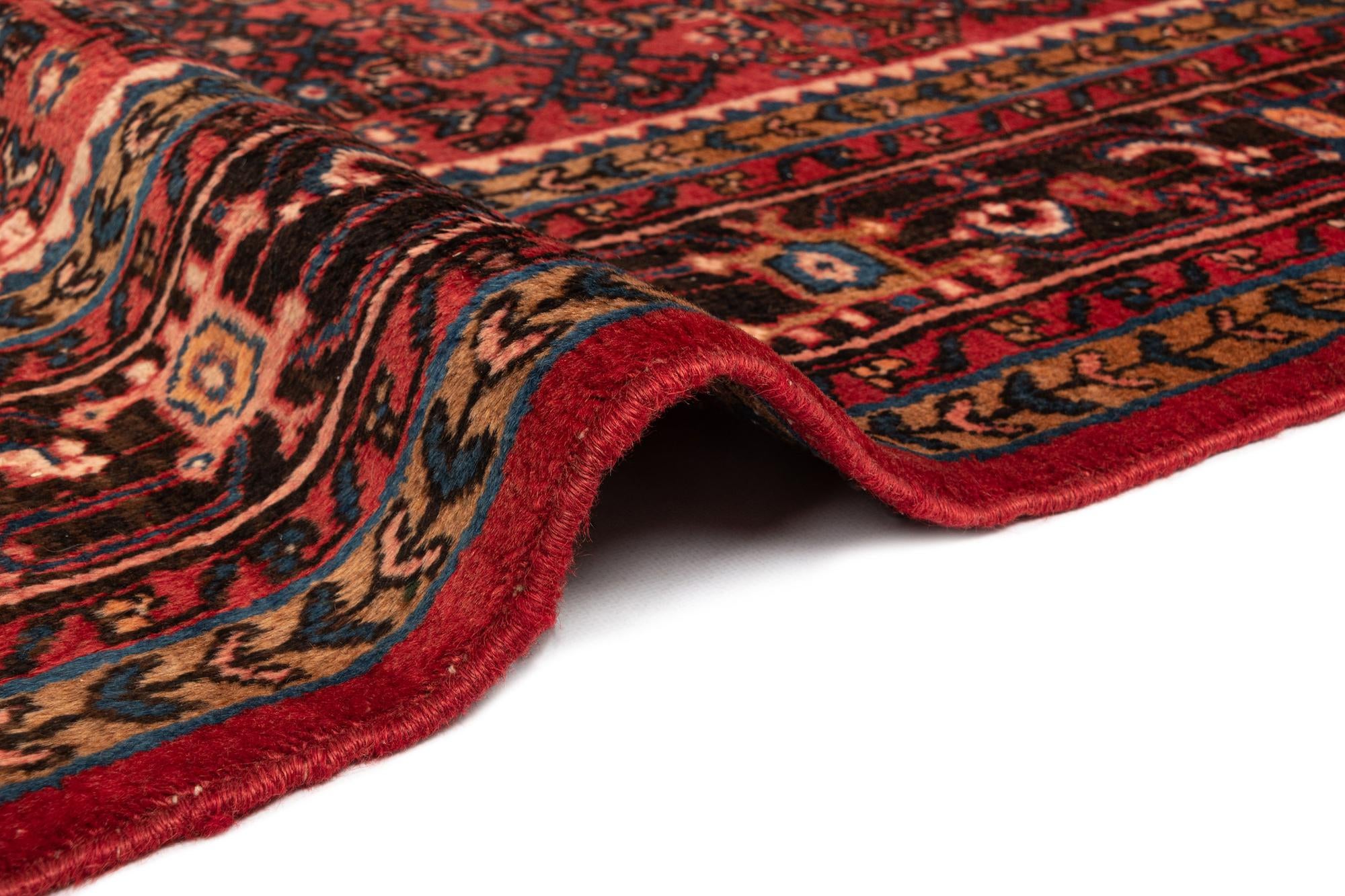 6' 11 x 11' 1 Hamedan Wool Rug