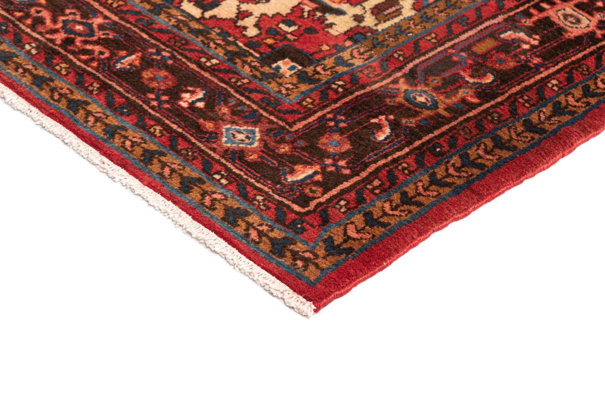 6' 11 x 11' 1 Hamedan Wool Rug