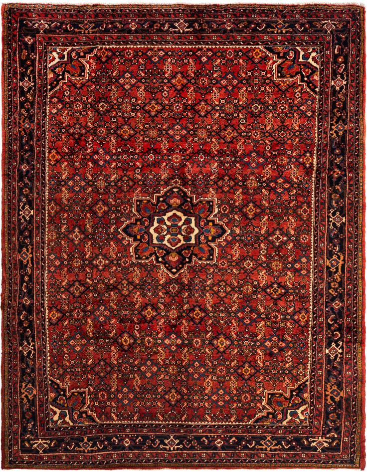 Detail image of 7' x 10' 2 Hamedan Wool Rug