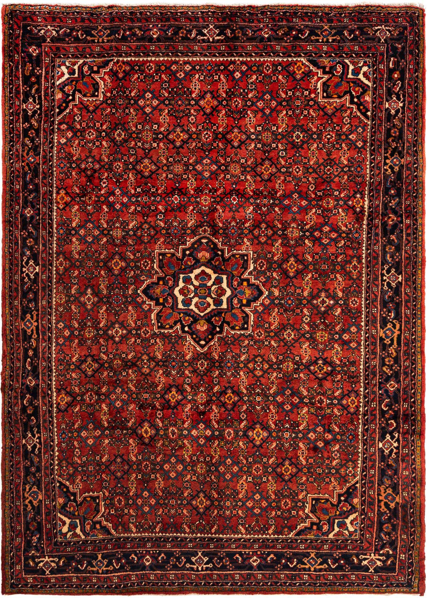 7' x 10' 2 Hamedan Wool Rug