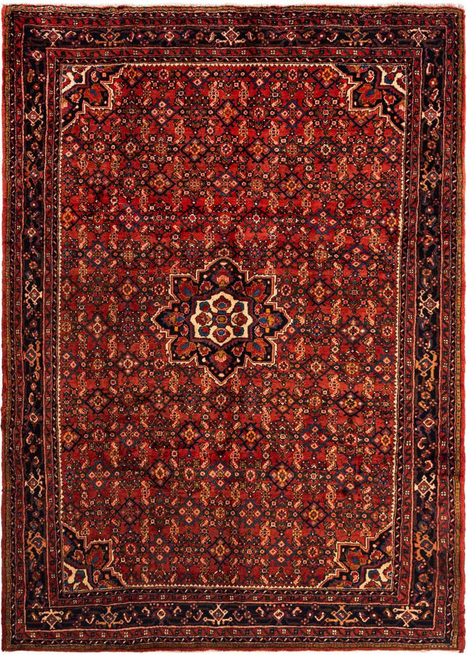 Detail image of 7' x 10' 2 Hamedan Wool Rug