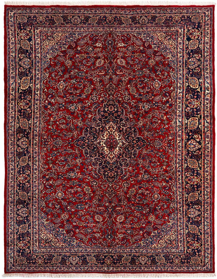 Detail image of 10' 3 x 15' 7 Hamedan Wool Rug