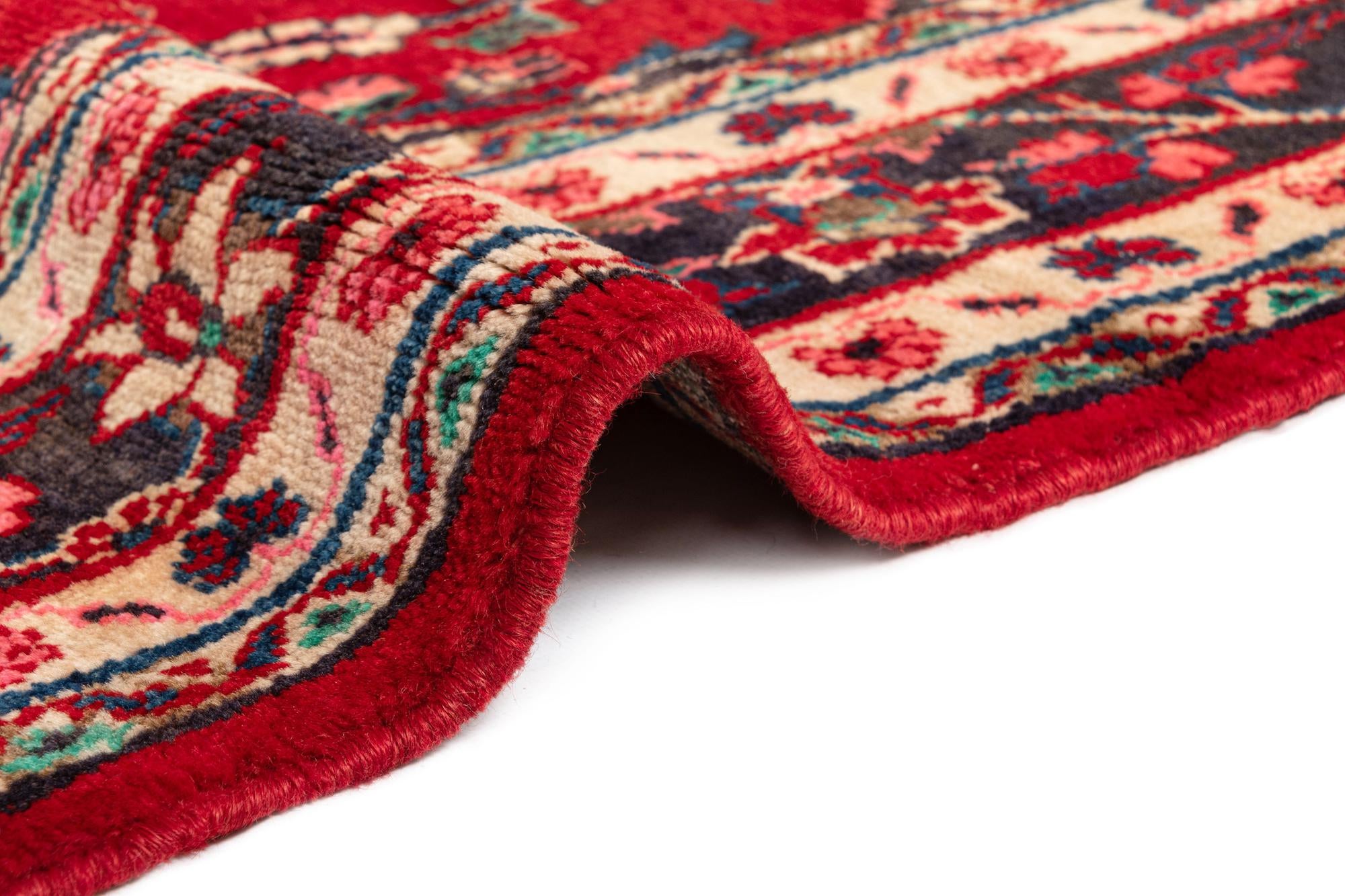 4' 6 x 9' 3 Hamedan Wool Rug