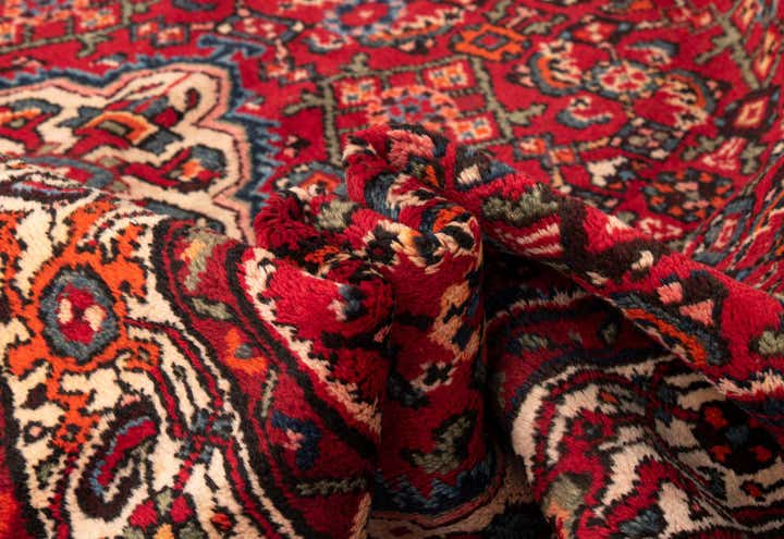 4' 9 x 6' 7 Hamedan Wool Rug