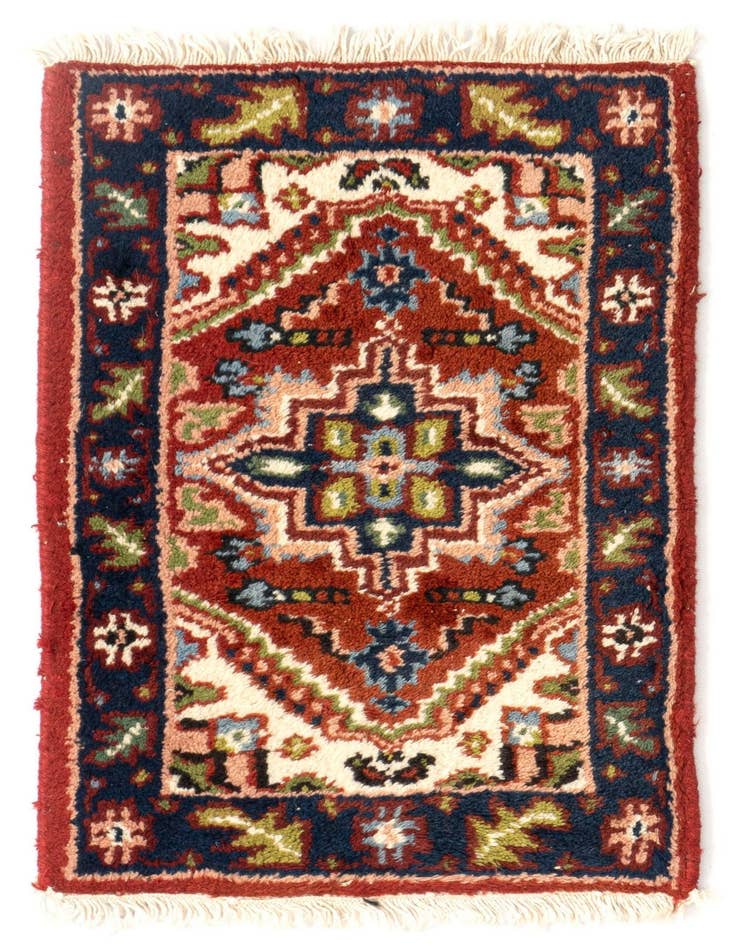 Detail image of 1' 4 x 2' Hamedan Wool Rug