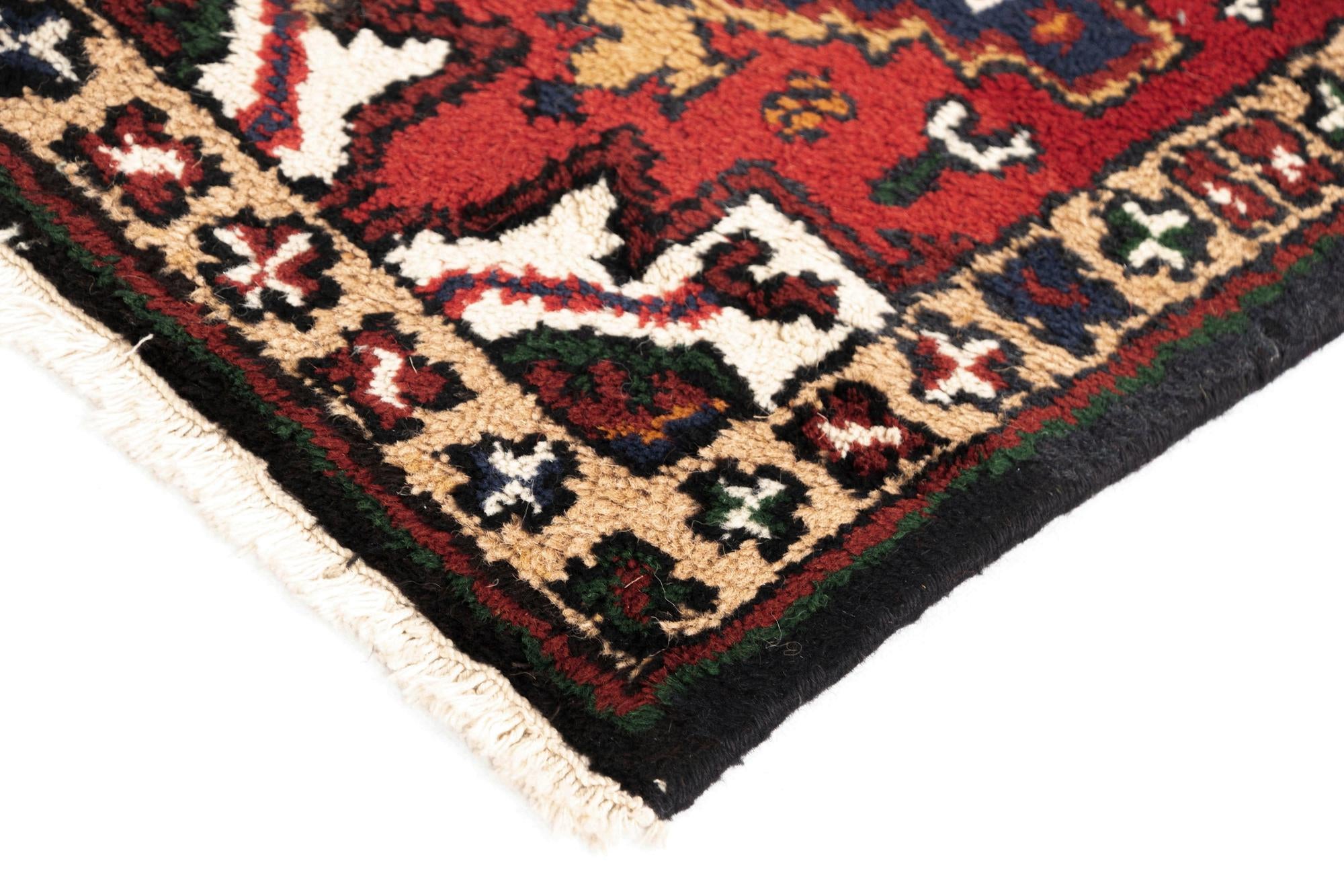 1' 4 x 2' Hamedan Wool Rug