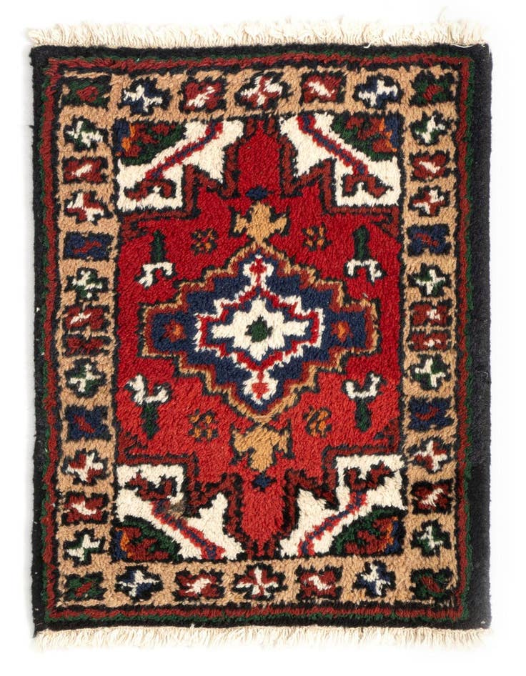 Detail image of 1' 4 x 2' Hamedan Wool Rug