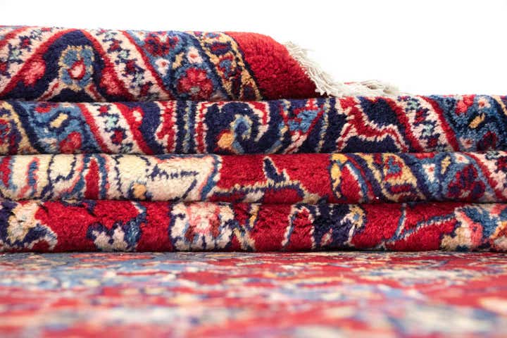 10' 2 x 13' 5 Hand Knotted Hamedan Persian Wool Rug