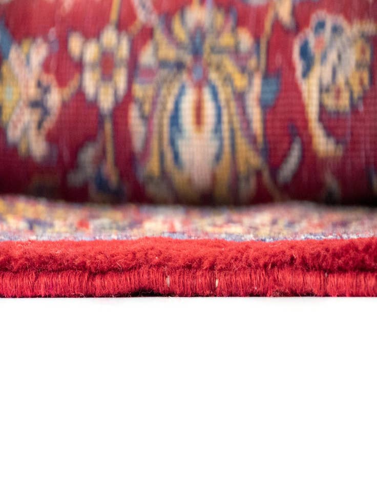 Detail image of 10' 4 x 13' Hand Knotted Hamedan Persian Wool Rug