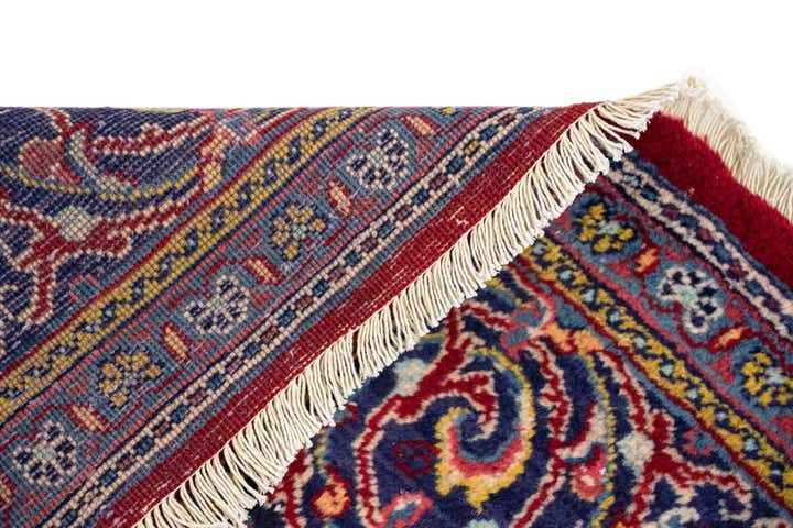 10' 4 x 13' Hand Knotted Hamedan Persian Wool Rug