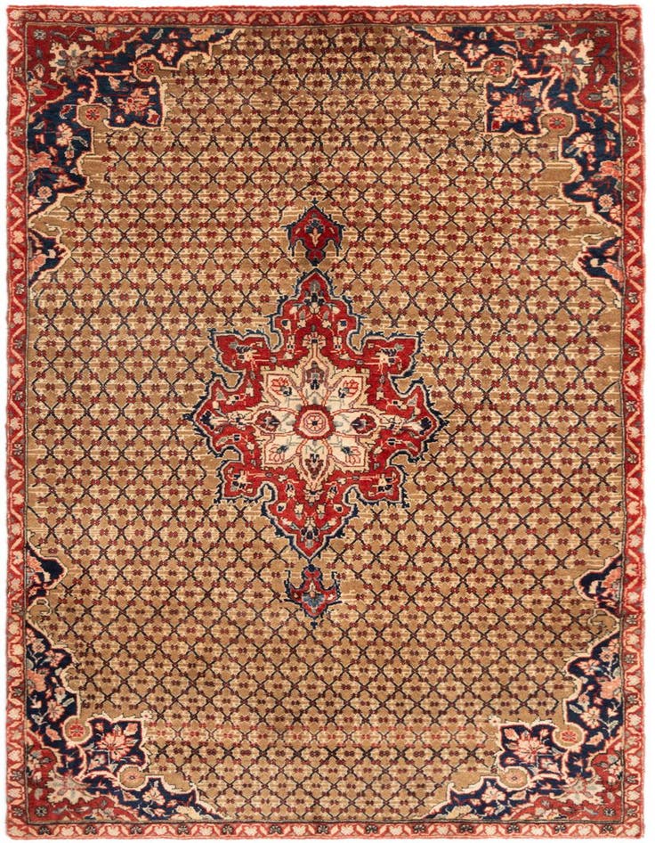 Detail image of 4' 1 x 7' 10 Hamedan Rug