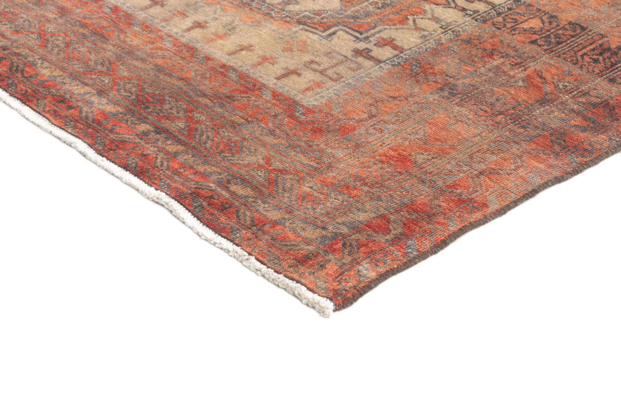 4' x 7' 4 Hamedan Rug