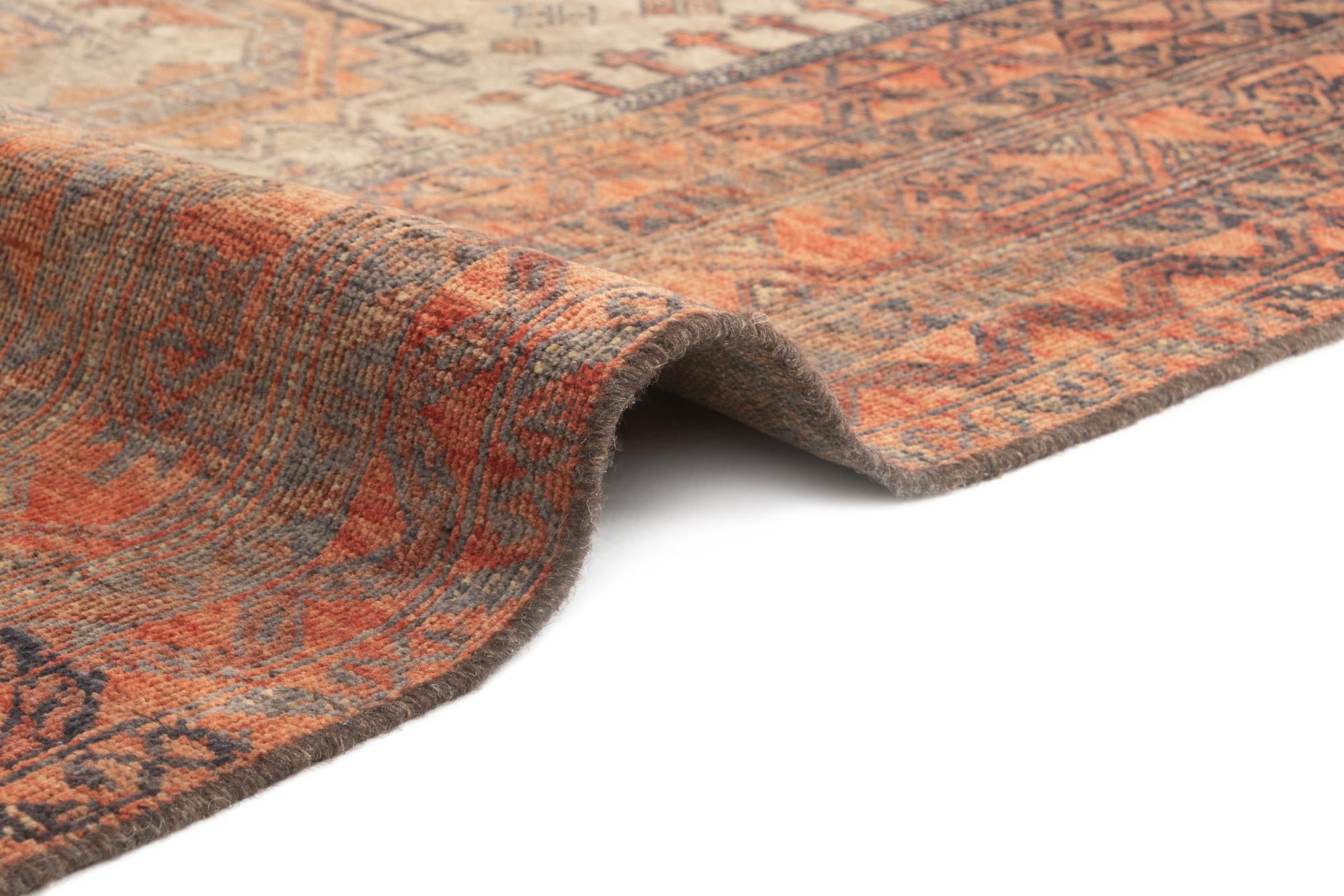 4' x 7' 4 Hamedan Rug
