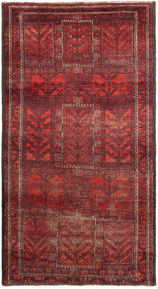 Detail image of 3' 6 x 6' 6 Hamedan Rug