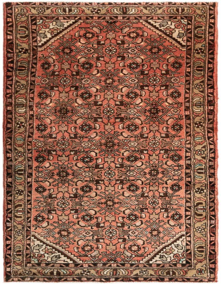 Detail image of 3' 8 x 7' 4 Hamedan Rug