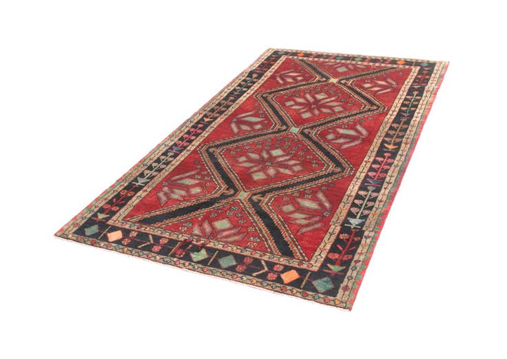 Detail image of 4' 8 x 8' 3 Hamedan Rug