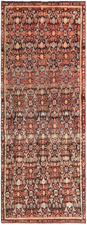 Detailansicht von 105cm x 275cm Hamedan Teppich