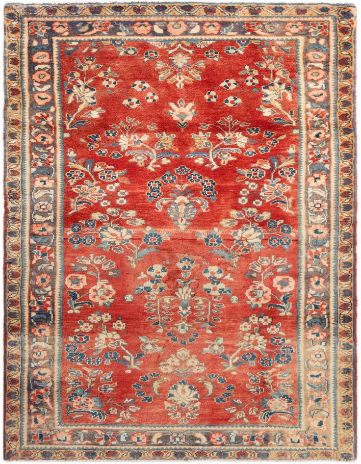 Detail image of 3' 3 x 6' 3 Hamedan Rug