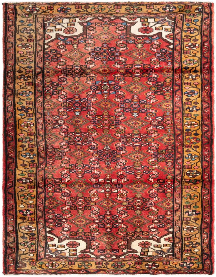 Detail image of 4' 1 x 6' 8 Hamedan Rug