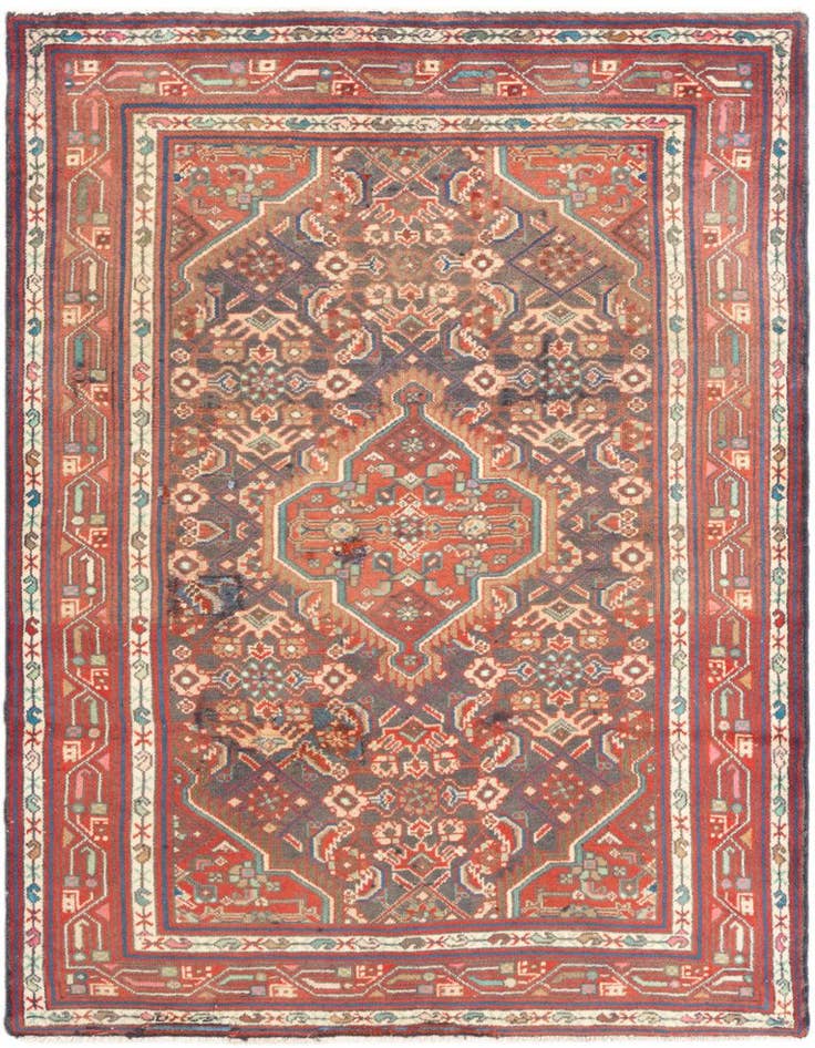 Detail image of 3' 7 x 6' 1 Hamedan Rug
