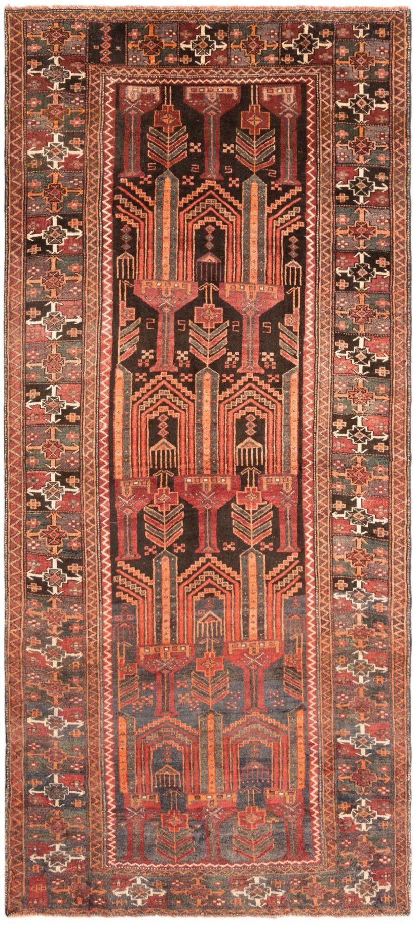 4' x 9' Hamedan Rug