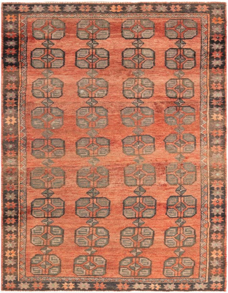 Detail image of 3' 6 x 6' 11 Hamedan Rug