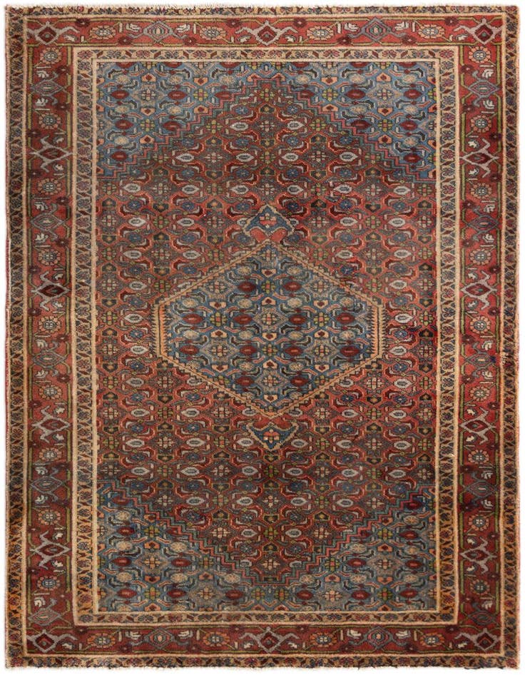 Detail image of 4' 4 x 6' 3 Hamedan Rug