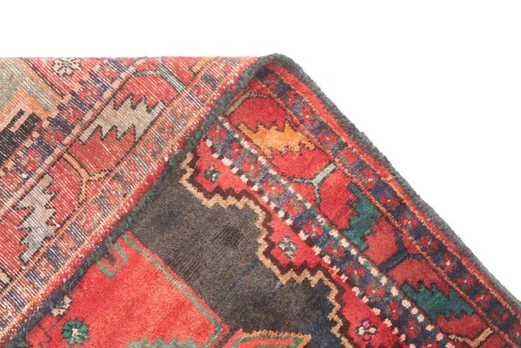 Detail image of 4' 1 x 9' 5 Hamedan Rug