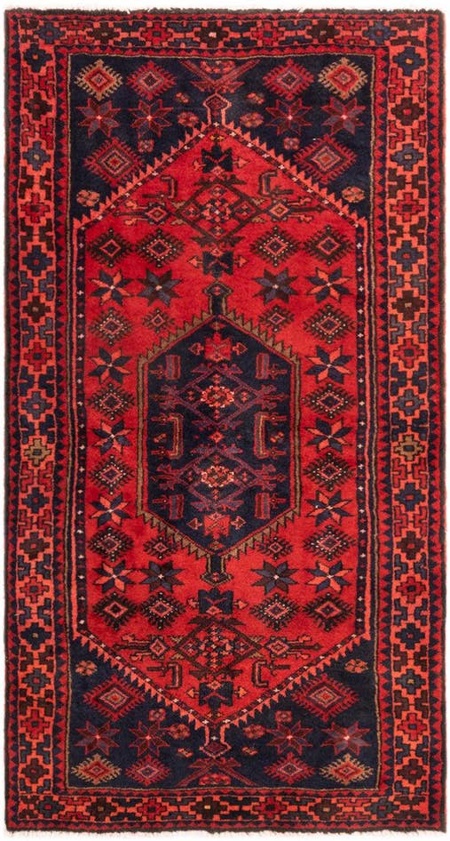 Detail image of 3' 1 x 6' 5 Hamedan Rug